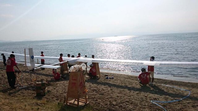 鳥人間コンテスト2019の本番直前の様子