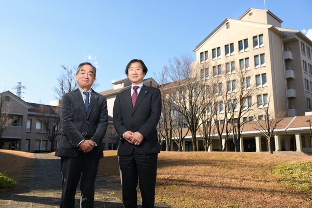 学長 上野淳 × 次期学長 大橋隆哉