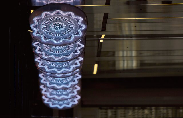 テキストの集合体が万華鏡に