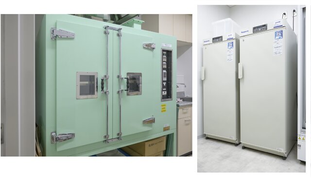 牧野標本館 別館 標本製作室・冷凍殺菌室