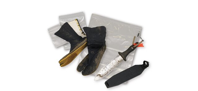 植物採集アイテム チャック付きポリ袋／地下足袋／根ほり