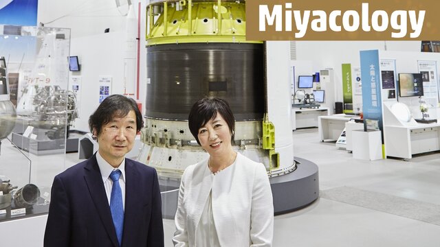 次期学長大橋隆哉特任教授とフリーアナウンサー小宮悦子さんの2019年の対談記事です。